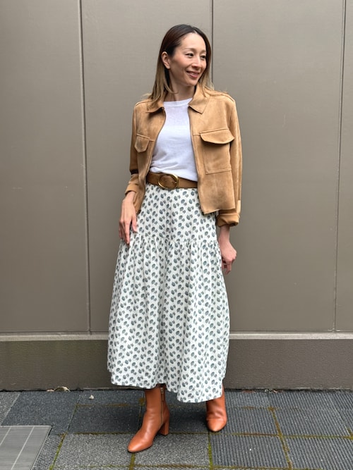 BANANA REPUBLIC FACTORY STORE　　ヴィーガン スエード クロップド ジャケット