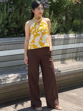 「BANANA REPUBLIC」｜BANANAREPUBLICさん（レディース・158cm）の夏コーディネート