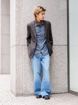 BANANAREPUBLICさん(メンズ・179cm)の秋コーディネート