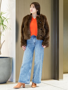 「Banana Republic（バナナリパブリック）のアイテム」を使った、BANANAREPUBLICさん（レディース・163cm）の秋コーディネート