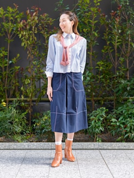 BANANAREPUBLICさん（レディース・165cm）の冬コーディネート