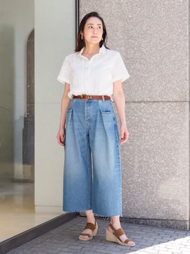 「Banana Republic（バナナリパブリック）のアイテム」を使った、BANANAREPUBLICさん（レディース・164cm）の春コーディネート