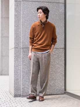 BANANAREPUBLICさん（メンズ・181cm）の秋コーディネート