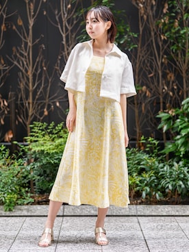 「BANANA REPUBLIC」｜BANANAREPUBLICさん（レディース・160cm）の夏コーディネート