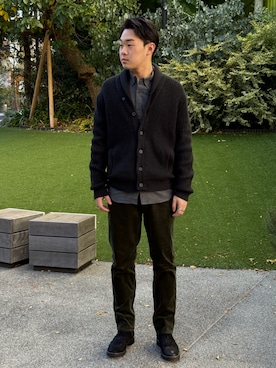 BANANAREPUBLICさん（メンズ・178cm）の冬コーディネート