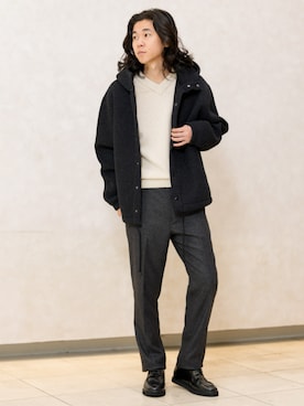 「アイテム（その他アウター）」を使った、BANANAREPUBLICさん（メンズ・181cm）の秋コーディネート