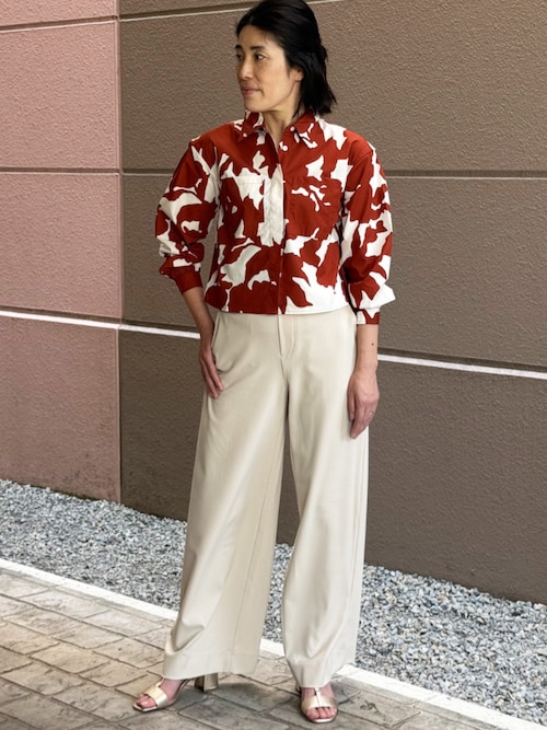 BANANA REPUBLIC★ワイドパンツ【新品タグ付き】(Mサイズ) Mareワイドレッグパンツ｜バナナ・リパブリックの通販｜&mall