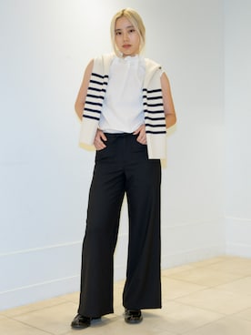 BANANAREPUBLICさん（レディース・157cm）の秋コーディネート