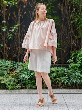 「BANANA REPUBLIC」｜BANANAREPUBLICさん（レディース・165cm）の夏コーディネート