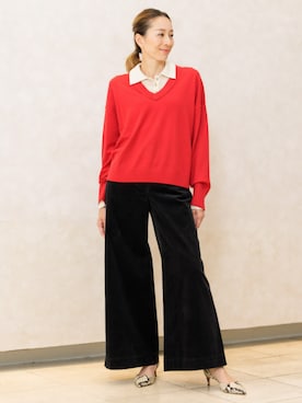 「Banana Republic（バナナリパブリック）のアイテム」を使った、BANANAREPUBLICさん（レディース・165cm）の秋コーディネート