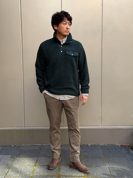 BANANAREPUBLICさん（メンズ・180cm）の冬コーディネート