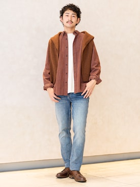 「Banana Republic（バナナリパブリック）のアイテム」を使った、BANANAREPUBLICさん（メンズ・179cm）の秋コーディネート