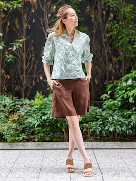 「BANANA REPUBLIC」｜BANANAREPUBLICさん（レディース・165cm）の夏コーディネート
