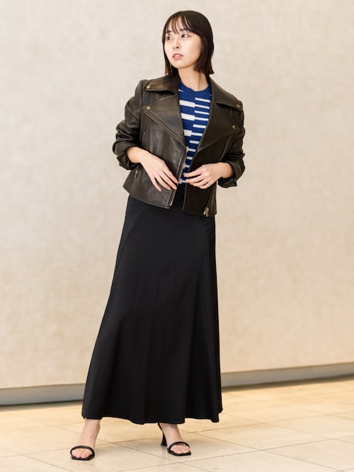 Enola レザー モトジャケット（ライダースジャケット）｜BANANA