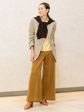 「Banana Republic（バナナリパブリック）のアイテム」を使った、BANANAREPUBLICさん（レディース・165cm）の秋コーディネート