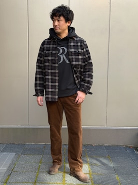BANANAREPUBLICさん（メンズ・180cm）の冬コーディネート