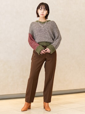 「Banana Republic（バナナリパブリック）のアイテム」を使った、BANANAREPUBLICさん（レディース・160cm）の秋コーディネート