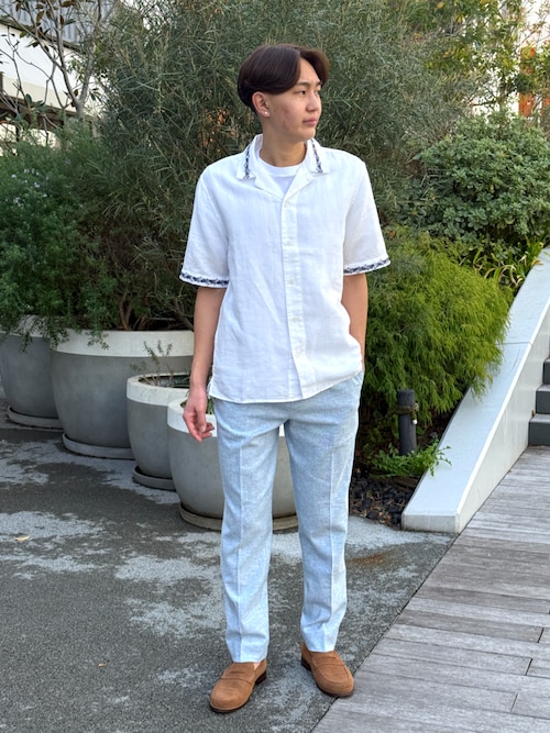 BANANA REPUBLIC FACTORY STORE テーラードフィット リネンブレンド