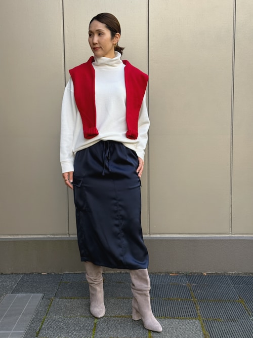 セール】BANANA REPUBLIC FACTORY STORE ミックスリブタートルネック