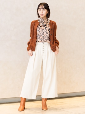 「Banana Republic（バナナリパブリック）のアイテム」を使った、BANANAREPUBLICさん（レディース・160cm）の秋コーディネート