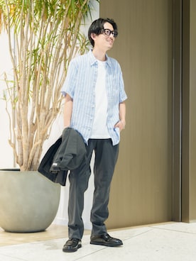 BANANAREPUBLICさん（メンズ・175cm）の夏コーディネート