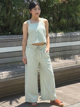 「BANANA REPUBLIC」｜BANANAREPUBLICさん（レディース・158cm）の夏コーディネート