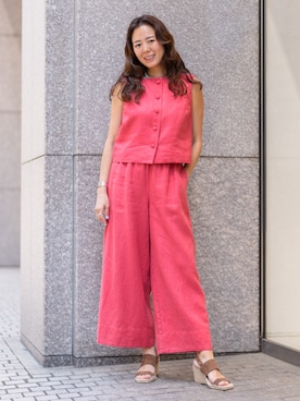 「Banana Republic（バナナリパブリック）のアイテム」を使った、BANANAREPUBLICさん（レディース・165cm）の春コーディネート