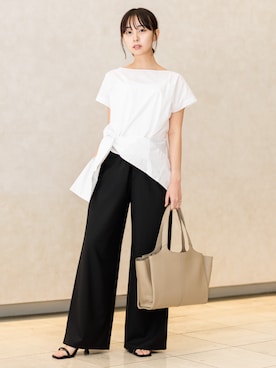 「Banana Republic（バナナリパブリック）のアイテム」を使った、BANANAREPUBLICさん（レディース・160cm）の秋コーディネート