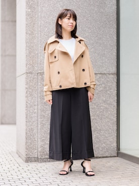 「Banana Republic（バナナリパブリック）のアイテム」を使った、BANANAREPUBLICさん（レディース・156cm）の夏コーディネート