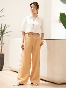 「BANANA REPUBLIC」｜BANANAREPUBLICさん（レディース・163cm）の春コーディネート