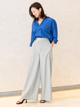 「Banana Republic（バナナリパブリック）のアイテム」を使った、BANANAREPUBLICさん（レディース・168cm）の秋コーディネート