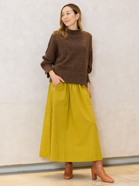 「Banana Republic（バナナリパブリック）のアイテム」を使った、BANANAREPUBLICさん（レディース・165cm）の秋コーディネート