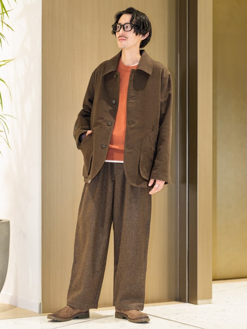 セール】◇イタリアン モールスキン バーンジャケット（その他アウター