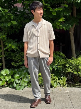 「BANANA REPUBLIC」｜BANANAREPUBLICさん（メンズ・165cm）の春コーディネート