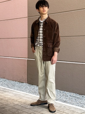 「アイテム（その他アウター）」を使った、BANANAREPUBLICさん（メンズ・173cm）の夏コーディネート