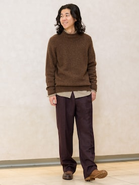 「Banana Republic（バナナリパブリック）のアイテム」を使った、BANANAREPUBLICさん（メンズ・181cm）の秋コーディネート