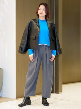 「Banana Republic（バナナリパブリック）のアイテム」を使った、BANANAREPUBLICさん（レディース・163cm）の秋コーディネート