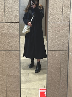 「RETOROGIRL」｜uさん（レディース・162cm）の冬コーディネート