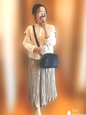 S*.さん（レディース・151cm）の春コーディネート