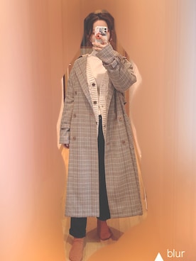 「REAC（レアック）のアイテム」を使った、S*.さん（レディース・151cm）の秋コーディネート