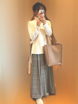 「REAC（レアック）のアイテム」を使った、S*.さん（レディース・151cm）の冬コーディネート