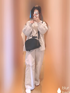「無印良品コーデ」｜S*.さん（レディース・151cm）の秋コーディネート