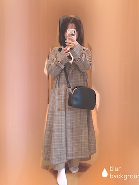 「REAC（レアック）のアイテム」を使った、S*.さん（レディース・151cm）の秋コーディネート