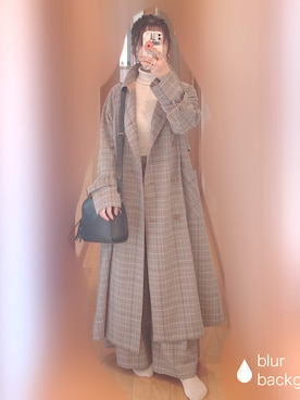 「REAC（レアック）のアイテム」を使った、S*.さん（レディース・151cm）の秋コーディネート