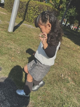 「西松屋（ニシマツヤ）のアイテム」を使った、こまっこさん（骨格ウェーブ・レディース・157cm）の冬コーディネート