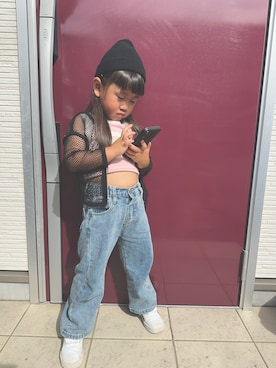 「Birthday（バースデイ）のアイテム」を使った、こまっこさん（レディース・157cm）の秋コーディネート