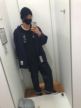 「charles jeffrey（チャールズジェフリー）のアイテム（トップス）」を使った、ケーキ男さん（メンズ・184cm）の夏コーディネート