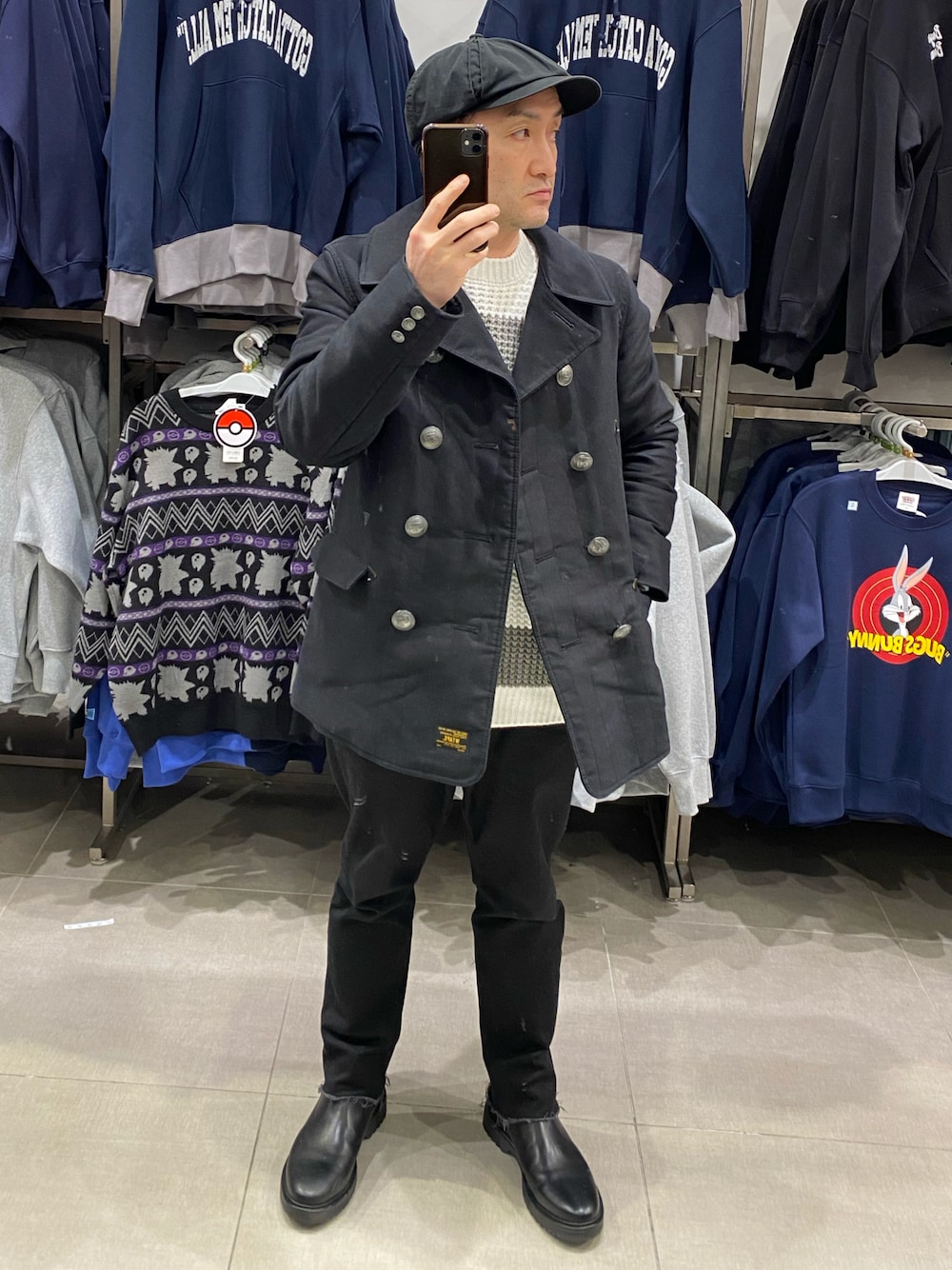 WTAPSのピーコートを使った人気ファッションコーディネート - WEAR