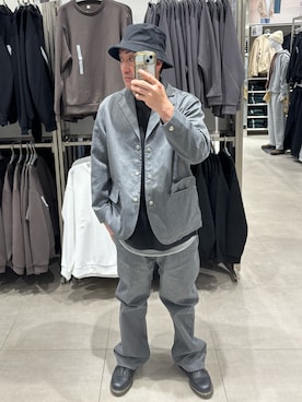 「アイテム（テーラードジャケット）」を使った、hiroさん（メンズ・165cm・50代）の秋コーディネート