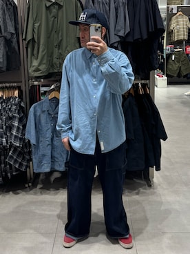 「HUF（ハフ）のアイテム」を使った、hiroさん（メンズ・165cm）の夏コーディネート
